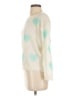 Alya Hearts Ivory Pullover Sweater Size S - photo 5