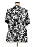 Fashion Bug Black Short Sleeve Blouse Size 2X - photo 2