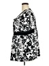 Fashion Bug Black Short Sleeve Blouse Size 2X - photo 5