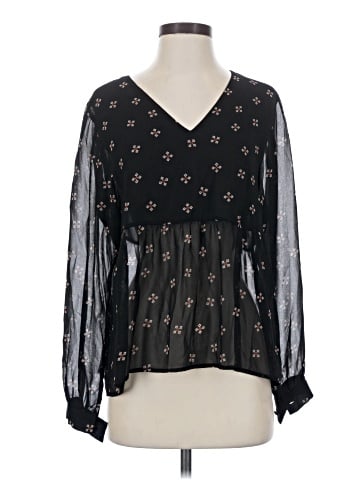 Maje Long Sleeve Blouse (view 1)