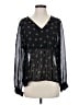 Maje Black Long Sleeve Blouse Size Med (2) - photo 1