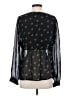 Maje Black Long Sleeve Blouse Size Med (2) - photo 2