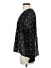 Maje Black Long Sleeve Blouse Size Med (2) - photo 5