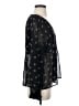 Maje Black Long Sleeve Blouse Size Med (2) - photo 4