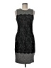 Bebe 100% Polyester Tweed Gray Cocktail Dress Size M - photo 1