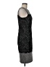 Bebe 100% Polyester Tweed Gray Cocktail Dress Size M - photo 4