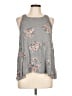 Torrid Gray Sleeveless Blouse Size Lg Plus (0) - photo 1