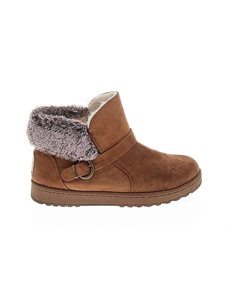 Pre-owned White Mountain Ankle Boots In Brown