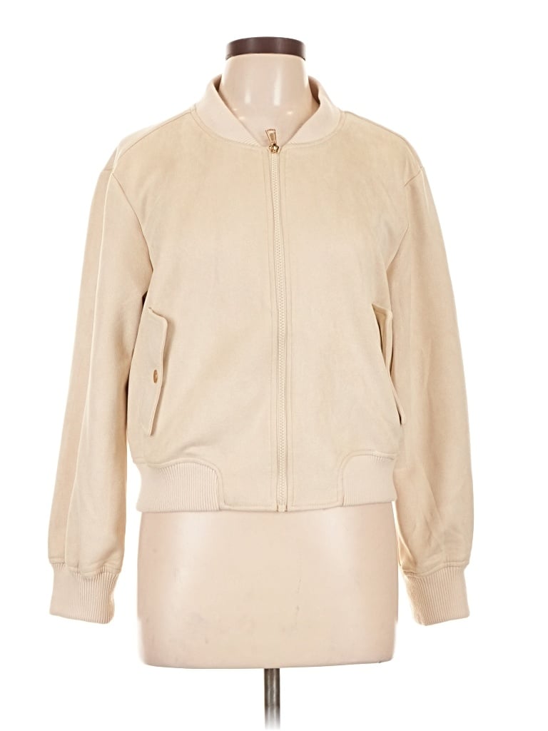 Pre-owned Ci Sono Track Jacket In Tan