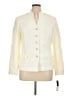 Giorgio Sant'Angelo 100% Polyester Ivory Blazer Size 16 - photo 1