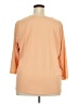 Susan Graver Orange 3/4 Sleeve Blouse Size 2X - photo 2