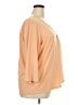 Susan Graver Orange 3/4 Sleeve Blouse Size 2X - photo 4