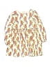 Peek... 100% Polyester Ivory Dress Size 6 - 7 - photo 1