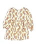 Peek... 100% Polyester Ivory Dress Size 6 - 7 - photo 2