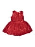 Cat & Jack 100% Polyester Red Dress 12-18 MO / 18 MO - photo 1