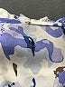 Unbranded Floral Blue Long Sleeve Blouse Size L - photo 7
