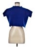 Diane von Furstenberg 100% Wool Blue Wool Pullover Sweater Size Med - Lg - photo 1