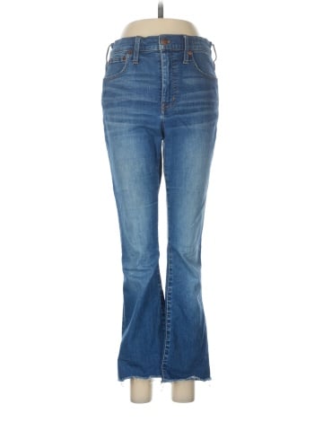 Madewell Cali Demi-Boot Jeans in Preston Wash: Raw-Hem Edition (view 1)