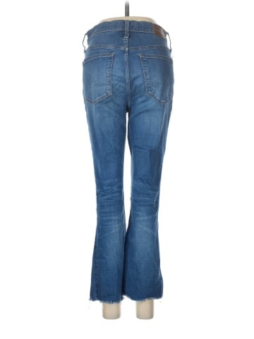 Madewell Cali Demi-Boot Jeans in Preston Wash: Raw-Hem Edition (view 2)