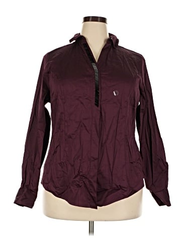 Lane Bryant Long Sleeve Blouse (view 1)