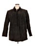Caslon 100% Polyester Brown Coat Size 2X - photo 1
