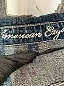 American Eagle Outfitters 100% Polyester Blue Denim Jacket Size XXL - photo 6