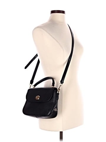Coach Factory Leather Satchel (view 2)