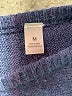 T Tahari Solid Blue Pullover Sweater Size M - photo 8
