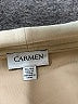 Carmen Carmen Marc Valvo Ivory Tan Jacket Size XL - photo 6