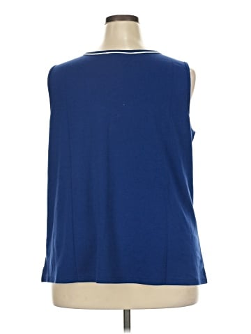 Quacker Factory Sleeveless T-Shirt (view 2)