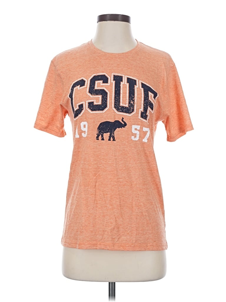 Pre-owned League Short Sleeve T-shirt In Orange
