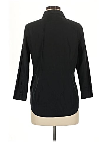 Lauren by Ralph Lauren 3/4 Sleeve Button-Down Shirt (view 2)