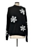 Caslon Stars Black Pullover Sweater Size L - photo 1