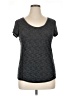 Zella Tweed Gray Active T-Shirt Size XL - photo 1