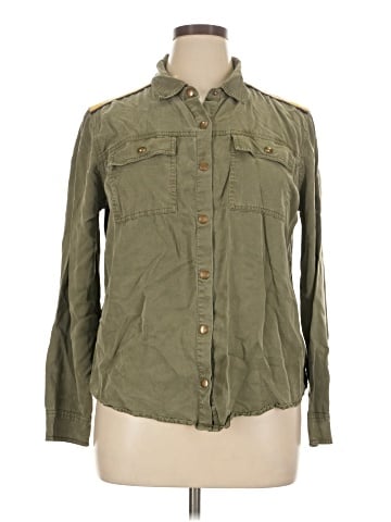 Splendid Long Sleeve Button-Down Shirt (view 1)