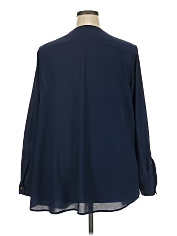 Charter Club 3/4 Sleeve Button-Down Shirt (view 2)