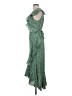 Max Studio Green Casual Dress Size S - photo 5