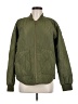 Mine 100% Polyester Solid Green Jacket Size M - photo 1
