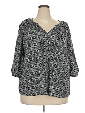 Rose & Thyme 3/4 Sleeve Blouse (view 1)