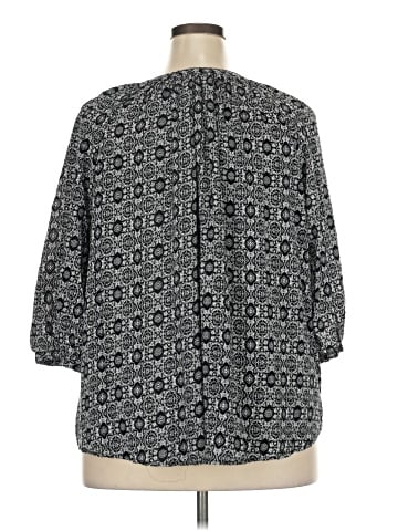 Rose & Thyme 3/4 Sleeve Blouse (view 2)