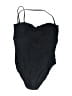 J.Crew Solid Black One Piece Swimsuit Size 16 - photo 2