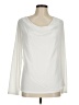 Calvin Klein 100% Polyester Ivory Long Sleeve Blouse Size M - photo 1