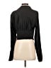 Free People Black Long Sleeve Blouse Size S - photo 2
