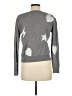 Fate 100% Cotton Stars Gray Pullover Sweater Size M - photo 2