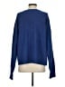 Free People Solid Blue Pullover Sweater Size S - photo 2