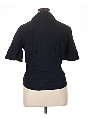 New York & Company Short Sleeve Blouse (view 2)