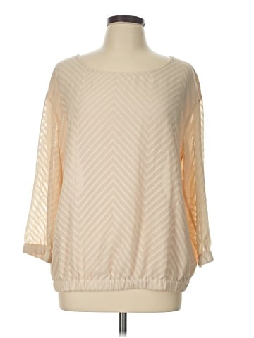 Ann Taylor Factory 3/4 Sleeve Blouse (view 1)