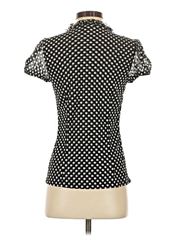 INC International Concepts Short Sleeve Blouse (view 2)