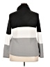 Unbranded Color Block Black Turtleneck Sweater Size XXL - photo 2