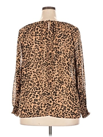 Ava & Viv Long Sleeve Blouse (view 2)